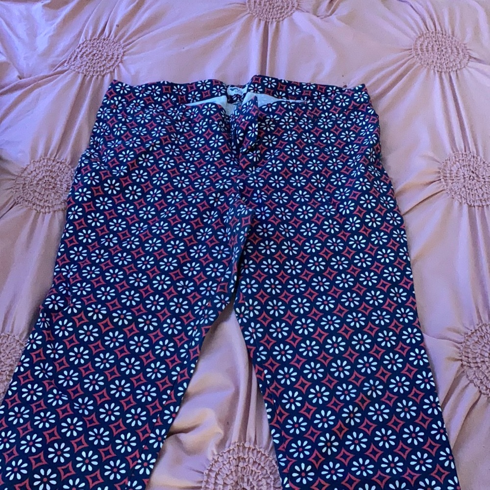 Flower patterned Jeans